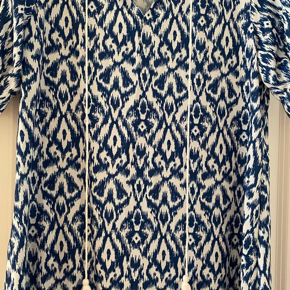 SHEIN Lune Allover Print Smock Dress - Picture 6 of 7